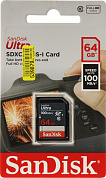 SanDisk Ultra <SDSDUNR-064G-GN3IN> SDXC Memory Card 64Gb UHS-I U