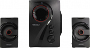 Колонка Ginzzu GM-406 (2x10W +Subwoofer 20W, дерево, Bluetooth, USB, SD, FM, ПДУ)