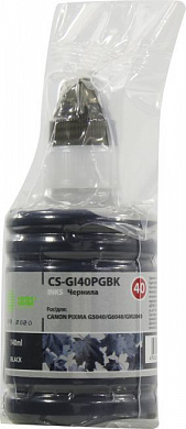 Чернила Cactus CS-GI40PGBK Black для Canon Pixma G5040/G6040/GM2040 (140мл)
