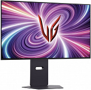 31.5"  монитор LG UltraGear 32GS95UV-B с поворотом экрана (OLED, 3840x2160, HDMI, DP, USB3.0 Hub)