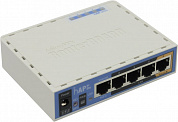 MikroTik <RB952Ui-5ac2nD> RouterBOARD hAP ac lite (4UTP 100Mbps, 1WAN, 802.11a/b/g/n/ac, 1xUSB, 1.5dBi)