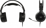 Наушники с микрофоном Thermaltake Cronos Riing Pro RGB 7.1 <GHT-RPR-DIECBK-29> (с рег. громкости, шнур 2м, USB)
