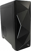 Minitower HIPER <A68> Black MicroATX, без БП