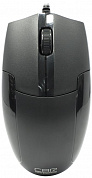 CBR Silent Optical Mouse<CM302 Black> (RTL) USB 3but+Roll