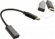 ExeGate <EX-DPM-HDMIF-0.1> Кабель-переходник DisplayPort (M) ->HDMI (F) 0.1м <EX294706RUS>