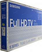 43" LED ЖК телевизор  Samsung UE43T5300AU (1920x1080, HDMI, LAN, WiFi, USB, DVB-T2, SmartTV)