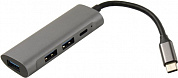 Orient <CU-325> Кабель-адаптер USB-C -> USB3.0+2xUSB2.0+USB-C