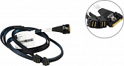 LuxTech <L285SL014-SD-R> Кабель SFF-8654 (x8)->2xSFF-8643