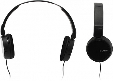 Наушники с микрофоном SONY MDR-ZX110AP Black (шнур 1.2м)