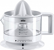 Соковыжималка цитрусовая Braun CJ3000 20Вт рез.сок.:350мл. белый