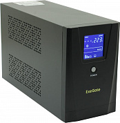 UPS 1600VA Exegate SpecialPro Smart <LLB-1600> <EP285509RUS> LCD, защита телефонной линии/RJ45, USB