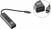 Exegate DUB-4TC <EX293987RUS> 4-Port USB3.0 HUB, подкл. USB-C