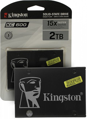 SSD 2 Tb SATA 6Gb/s Kingston KC600 <SKC600/2048G> 2.5"