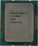 CPU Intel Core i7-12700KF      3.6 GHz/8PC+4EC/12+25Mb/190W/16 GT/s LGA1700