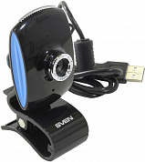 SVEN <IC-350 Black-Blue> Web-Camera (USB2.0, 640x480, микрофон)