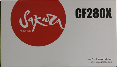 Картридж SAKURA CF280X  для HP LJ M400/401/425
