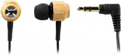 Наушники SVEN E 12 WD <Wooden> (шнур 1.2м)