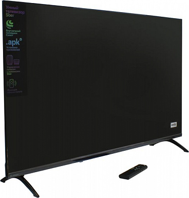 43"    LED ЖК телевизор SBER SDX-43U5500DBA (1920x1080, HDMI, LAN, WiFi, BT, USB, DVB-T2, SmartTV)