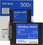 SSD 500 Gb SATA 6Gb/s WD Blue SA510 <WDS500G3B0A> 2.5" TLC