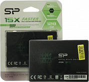 SSD 128 Gb SATA 6Gb/s Silicon Power A56 <SP128GBSS3A56B25> 2.5"  3D TLC
