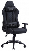Кресло игровое Cactus CS-CHR-030BL черный сиденье черный эко.кожа с подголов. крестовина металл пластик черный