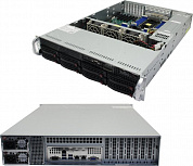 SuperMicro 2U SYS-621P-TRT (LGA4677, C741, 4xPCI-E, SVGA, SATA RAID,8xHS SAS/SATA, 2x10GbLAN, 16DDR5 1200W HS)