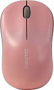 DAREU Wireless Optical Mouse <LM106G Pink-Grey> (RTL) USB 3btn+Roll
