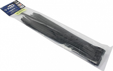 ЗУБР Профессионал <30935-76-280> Кабельные стяжки нейлоновые "Кобра", чёрные, 280 мм, уп-ка 10 шт