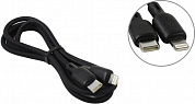 BOROFONE BX113 Black <115370> Кабель USB-C --> Lightning 1м