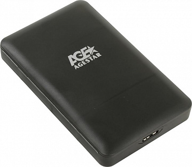 AgeStar <3UBCP3-Black>(Внешний бокс для 2.5" SATA HDD, USB3.0)