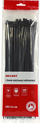 Rexant <07-0301 Black> Стяжка нейлоновая CK-300x3.6, 300 мм, уп-ка 100 шт