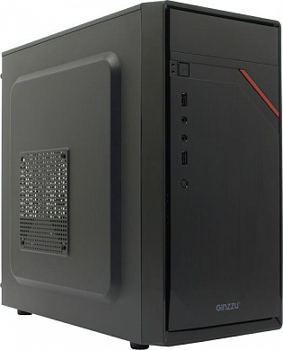 Minitower Ginzzu D180 MicroATX  без БП