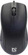 Defender Optical Mouse <Optimum MB-160 Black> (RTL) USB 3btn+Roll <52160>