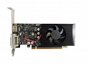 Видеокарта CBR  [VGA-STX1030-2G-RTL] GT1030 2Gb GDDR5, 64bit, 1228-1468Mhz, 1*HDMI + 1*DVI, 30W, Ret