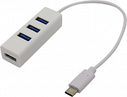 KS-is <KS-321> 4-Port USB3.0  HUB, подкл. USB-C