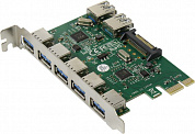 Orient VA-3U52PE (OEM) PCI-Ex1, USB3.0, 5 port-ext, 2 port-int