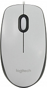 Logitech Mouse M100 White <910-005004/910-006764> (RTL) USB 3btn+Roll