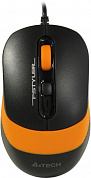 A4Tech FSTYLER Optical Mouse <FM10 Orange> (RTL) USB  4btn+Roll