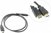 Exegate <EX191098RUS> Кабель HDMI to HDMI (19M -19M) ver1.4 1м