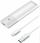 Корпус SSD ORICO USB 3.2 M.2 NGFF SATA белый (ORICO-PWM2-WH-EP)