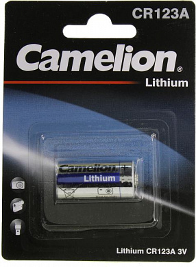 Camelion CR123A-BP1  3V, Lithium