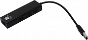 5bites <UA3-45-04BK> адаптер USB3.0 --> UTP 1000Mbps + 3-port USB3.0 Hub