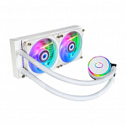 Cooler Master MLY-D24M-A23PZ-RW Master MasterLiquid PL240 Flux White Edition
