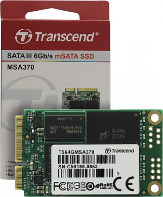 SSD 64 Gb mSATA 6Gb/s Transcend <TS64GMSA370> MLC