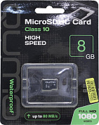 Qumo <QM8GMICSDHC10NA> microSDHC 8Gb Class10