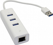 TP-LINK <UE330> USB3.0 to Gigabit Ethernet Adapter (1000Mbps) + 3-Port USB3.0 Hub