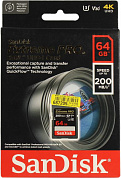 SanDisk Extreme PRO <SDSDXXU-064G-GN4IN> SDXC Memory Card 64Gb UHS-I U3 Class10 V30