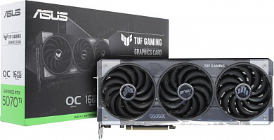 16Gb <PCI-E> GDDR7 ASUS TUF-RTX5070TI-O16G-GAMING (RTL) 2xHDMI+3xDP <GeForce RTX5070Ti>