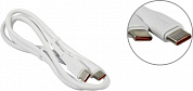 Hoco X93 White <790699> Кабель USB-C-->USB-C  1м