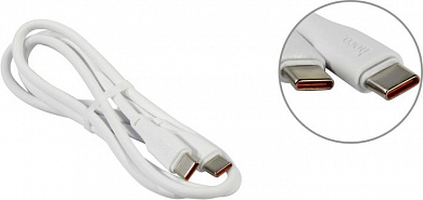 Hoco X93 White <790699> Кабель USB-C-->USB-C  1м